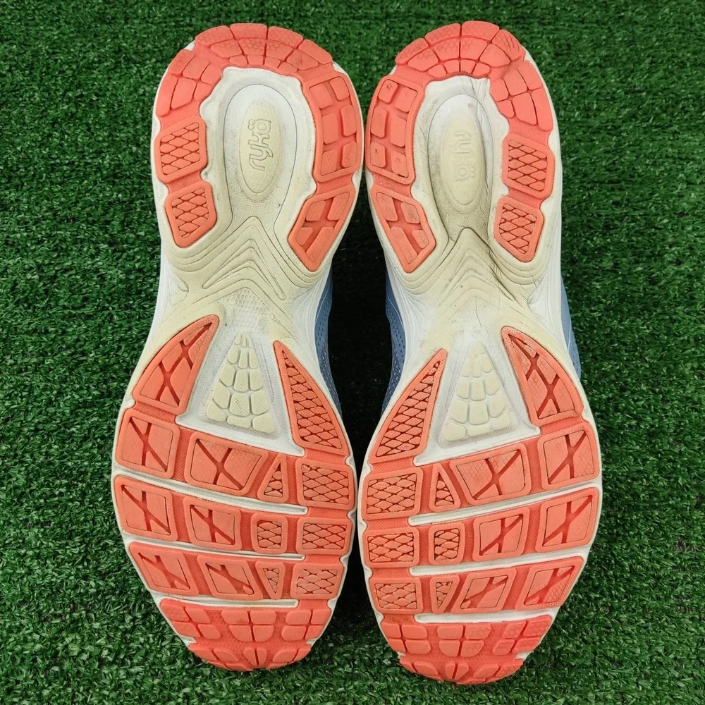 Ryka Walking Shoes Womens 7.5W Blue Sky Walk‎ Rush Athletic Sneakers Breathable